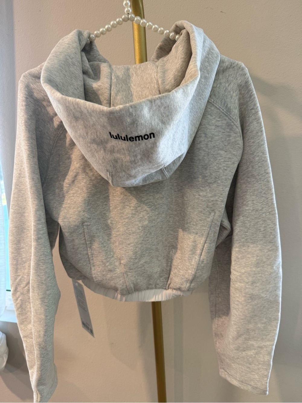 Lululemon Loungeful Relaxed Full-Zip Crop Hoodie